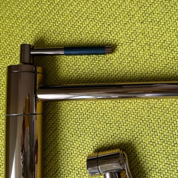 Waterworks Universal Modern One Hole High Profile Kitchen Faucet Copper Finish - Picture 10 of 16